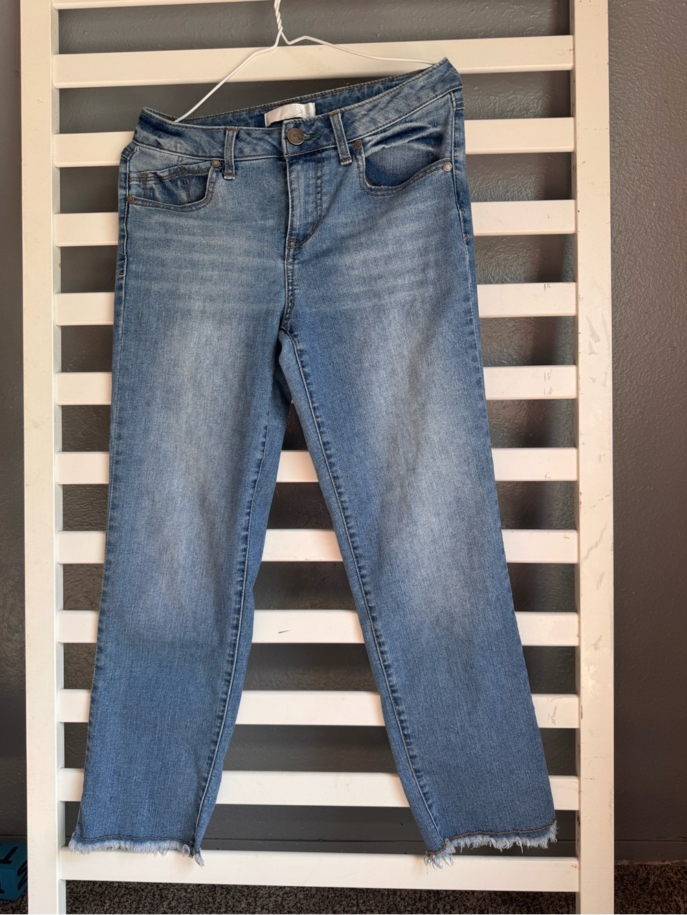 1822 Denim Light Blue Straight Leg Jeans